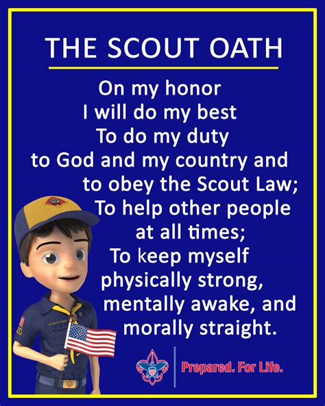 Cub Scout Oath Printable
